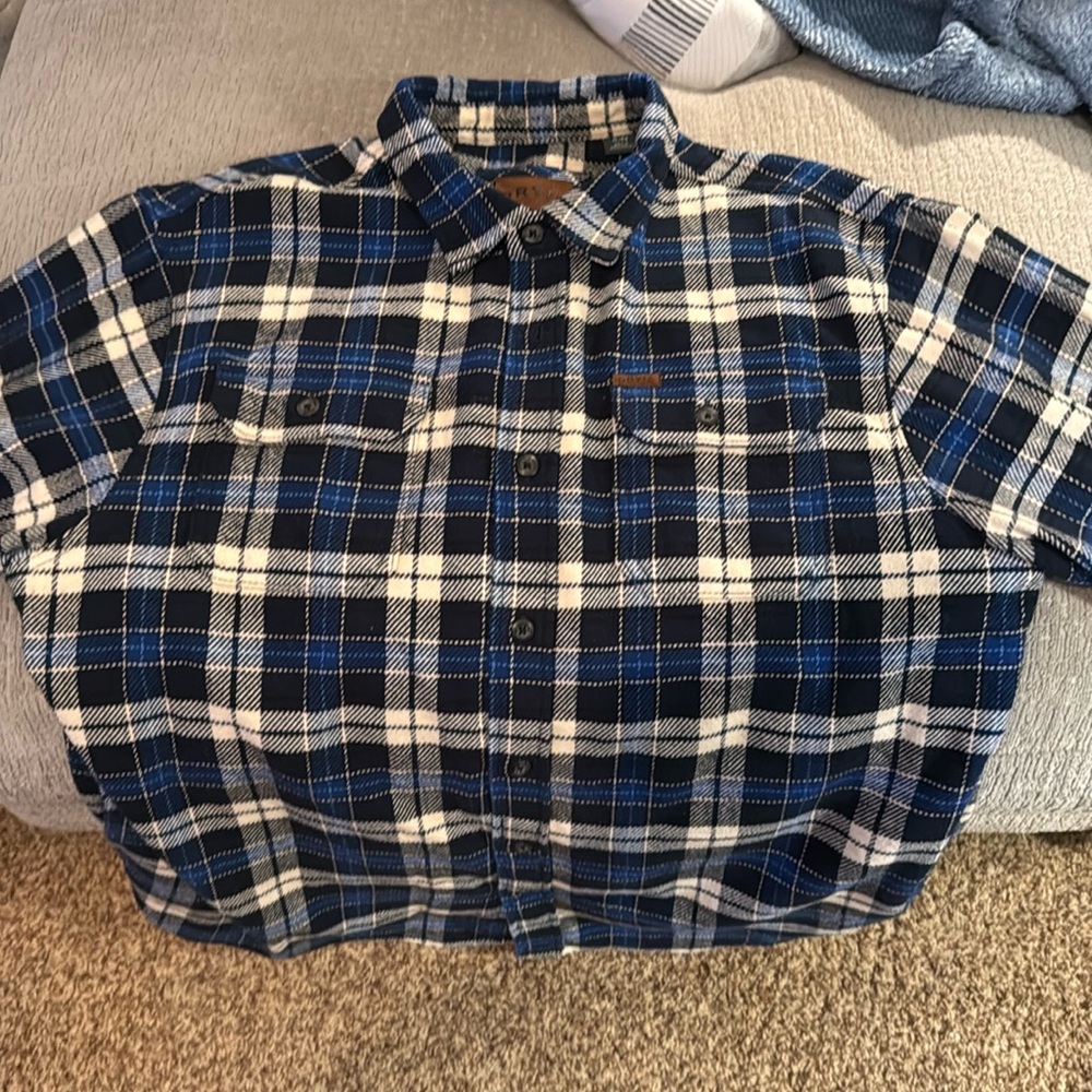 Orvis Button Up Flannel Shirt